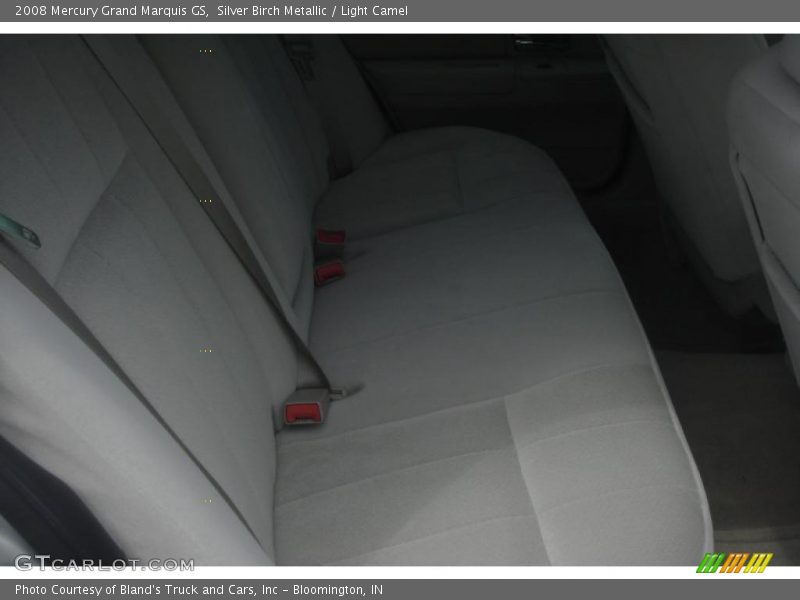Silver Birch Metallic / Light Camel 2008 Mercury Grand Marquis GS