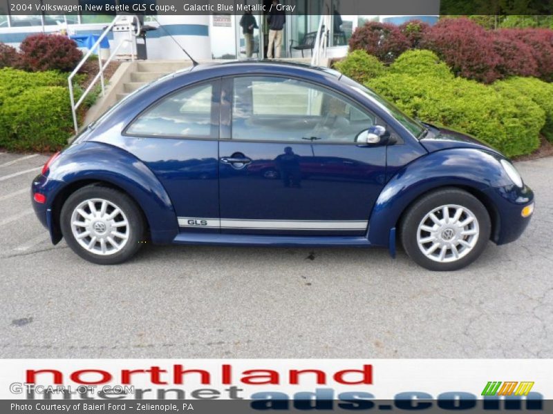 Galactic Blue Metallic / Gray 2004 Volkswagen New Beetle GLS Coupe