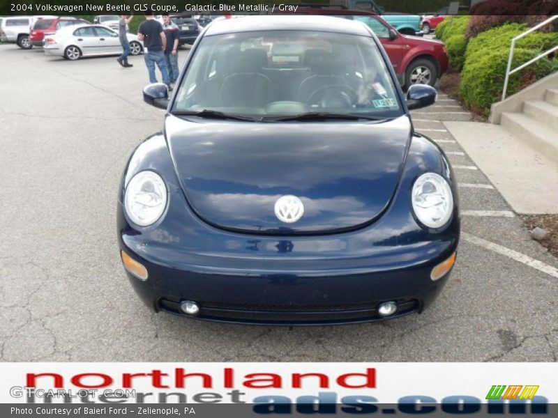 Galactic Blue Metallic / Gray 2004 Volkswagen New Beetle GLS Coupe