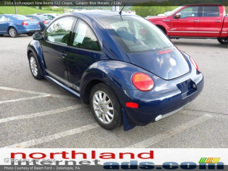 Galactic Blue Metallic / Gray 2004 Volkswagen New Beetle GLS Coupe