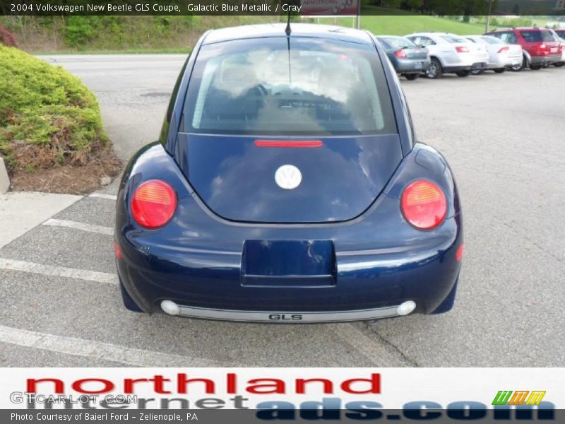 Galactic Blue Metallic / Gray 2004 Volkswagen New Beetle GLS Coupe