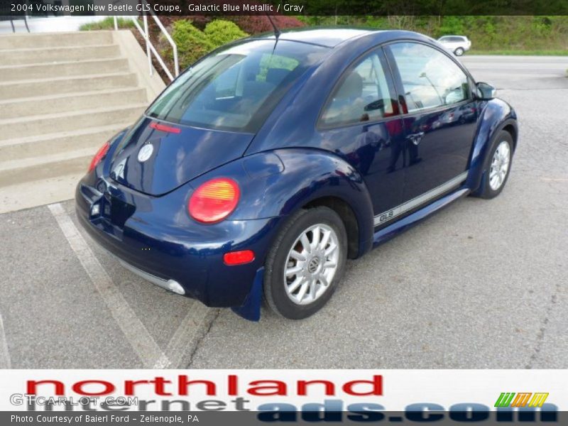 Galactic Blue Metallic / Gray 2004 Volkswagen New Beetle GLS Coupe
