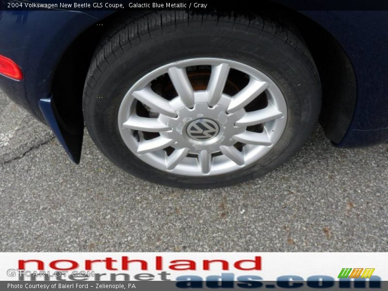 Galactic Blue Metallic / Gray 2004 Volkswagen New Beetle GLS Coupe