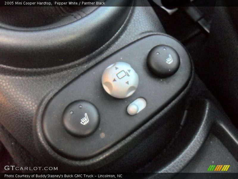 Pepper White / Panther Black 2005 Mini Cooper Hardtop