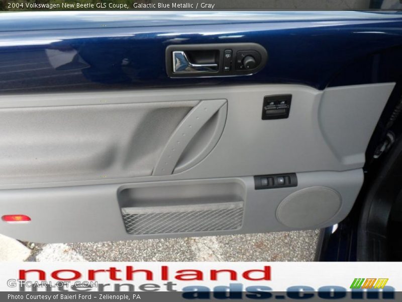 Galactic Blue Metallic / Gray 2004 Volkswagen New Beetle GLS Coupe