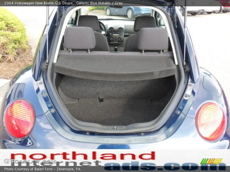 Galactic Blue Metallic / Gray 2004 Volkswagen New Beetle GLS Coupe