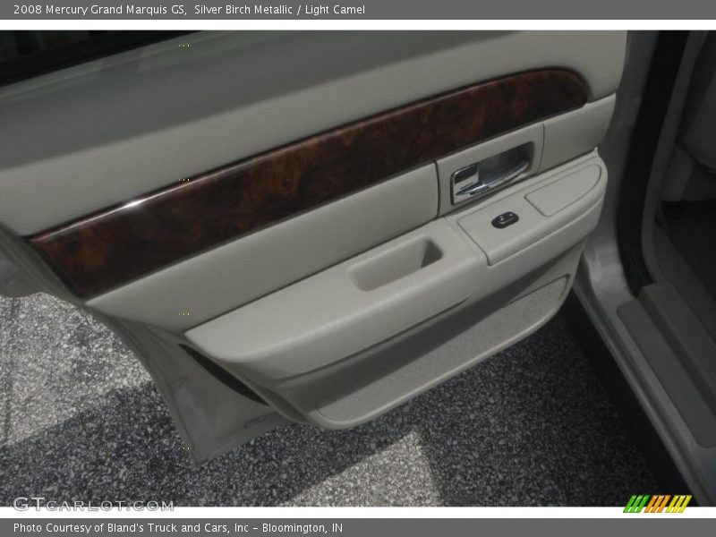 Silver Birch Metallic / Light Camel 2008 Mercury Grand Marquis GS