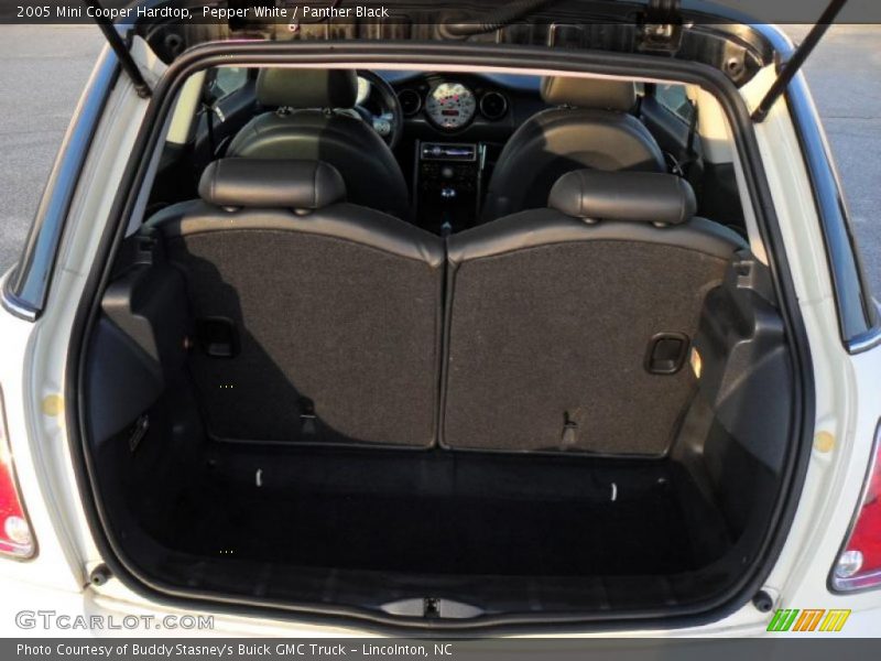 Pepper White / Panther Black 2005 Mini Cooper Hardtop