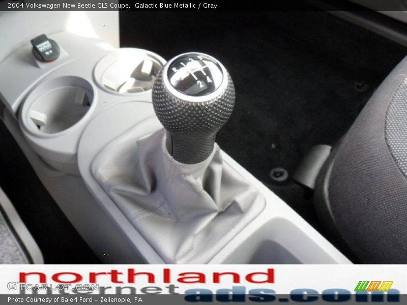 Galactic Blue Metallic / Gray 2004 Volkswagen New Beetle GLS Coupe