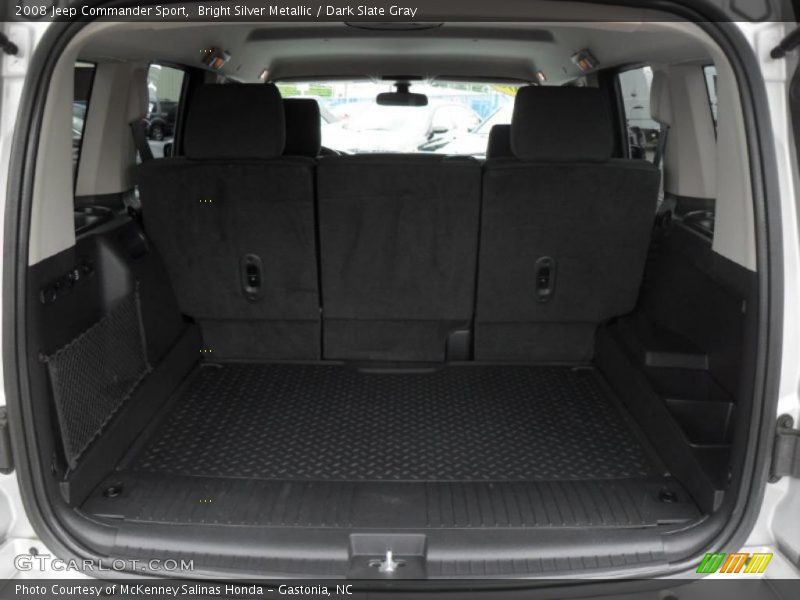 Bright Silver Metallic / Dark Slate Gray 2008 Jeep Commander Sport