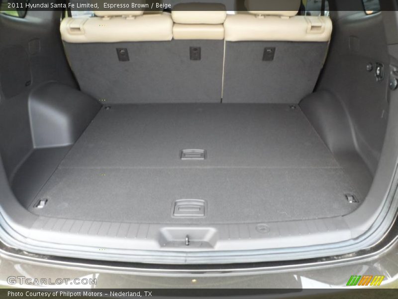 Espresso Brown / Beige 2011 Hyundai Santa Fe Limited