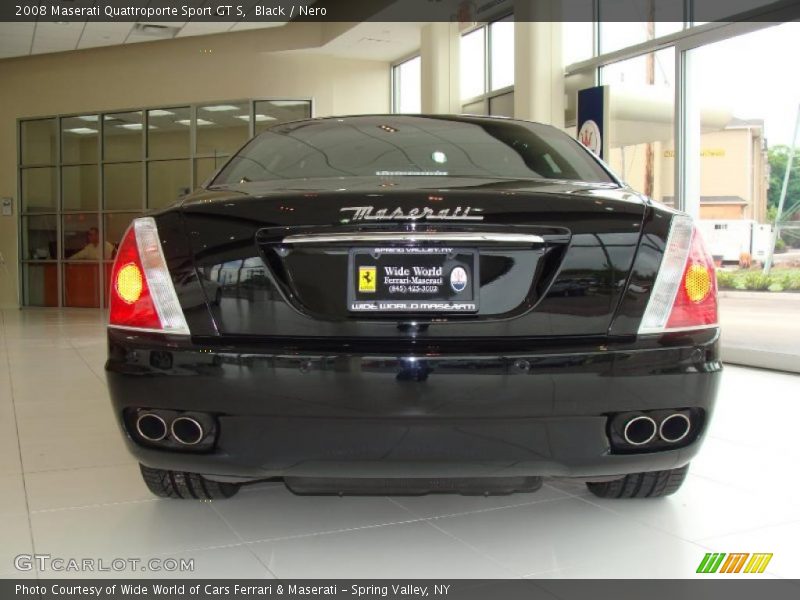 Black / Nero 2008 Maserati Quattroporte Sport GT S