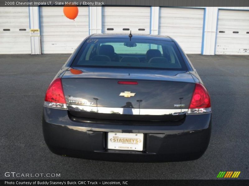 Slate Metallic / Ebony Black 2008 Chevrolet Impala LT