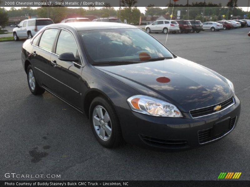 Slate Metallic / Ebony Black 2008 Chevrolet Impala LT