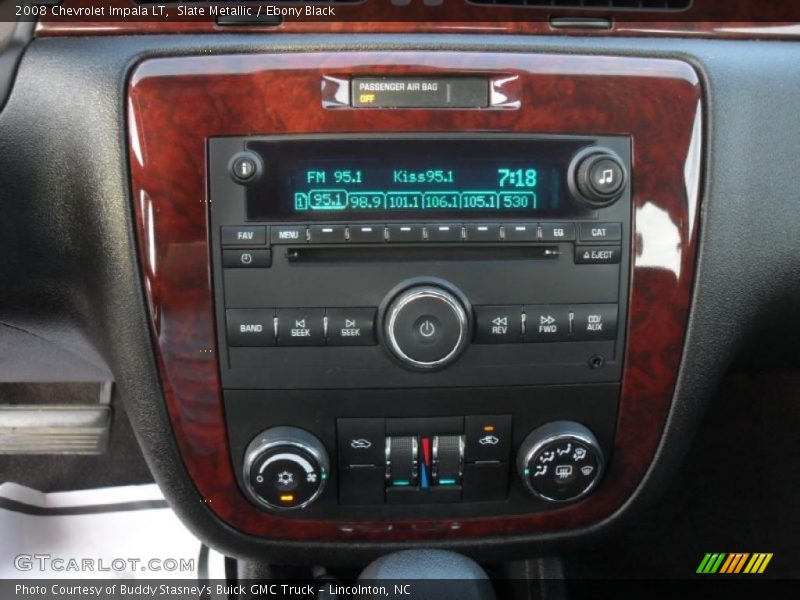 Slate Metallic / Ebony Black 2008 Chevrolet Impala LT