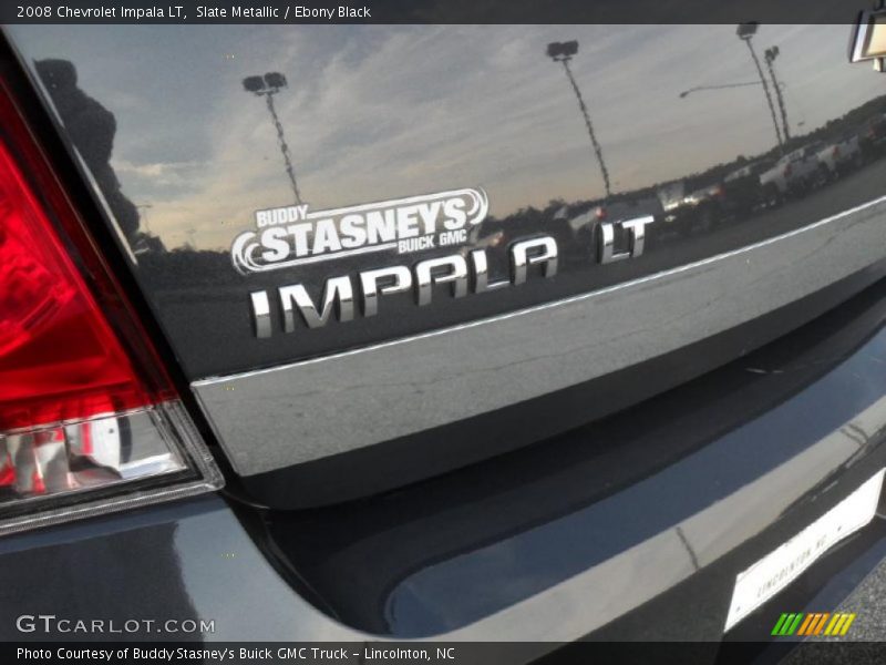Slate Metallic / Ebony Black 2008 Chevrolet Impala LT