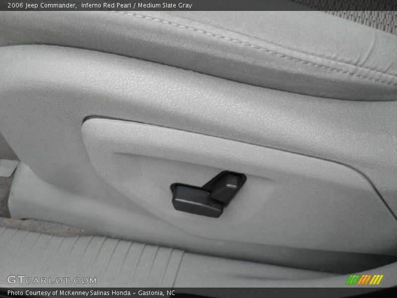 Inferno Red Pearl / Medium Slate Gray 2006 Jeep Commander
