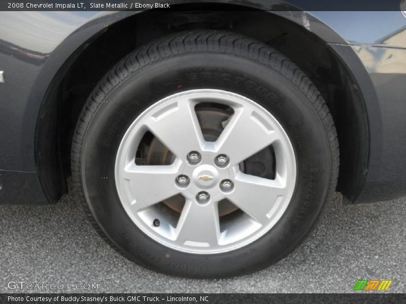 Slate Metallic / Ebony Black 2008 Chevrolet Impala LT
