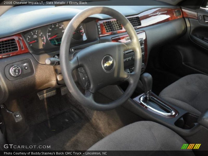 Slate Metallic / Ebony Black 2008 Chevrolet Impala LT