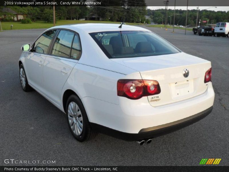 Candy White / Anthracite 2009 Volkswagen Jetta S Sedan