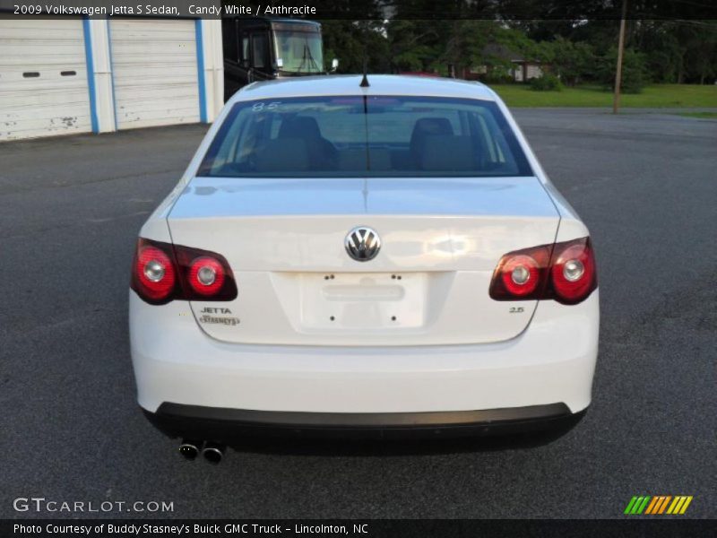 Candy White / Anthracite 2009 Volkswagen Jetta S Sedan