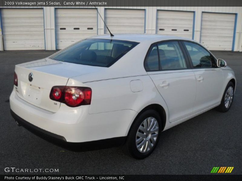 Candy White / Anthracite 2009 Volkswagen Jetta S Sedan