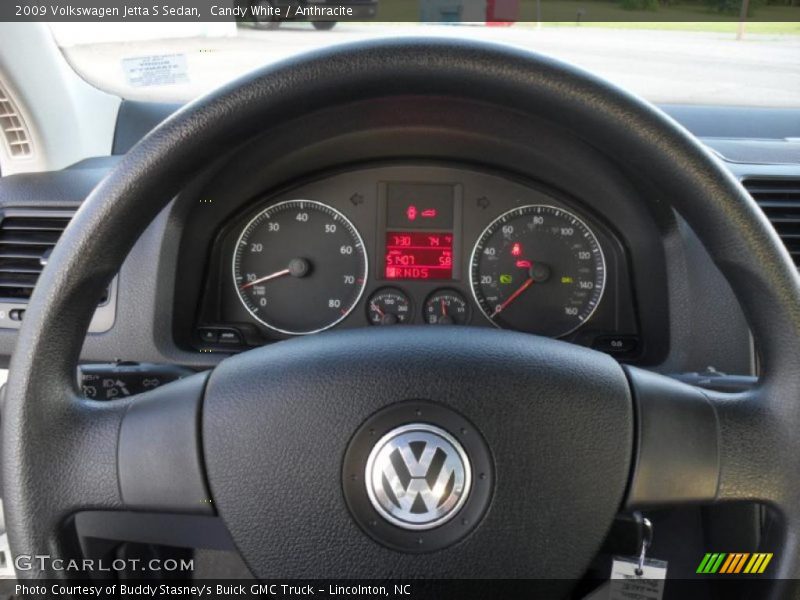 Candy White / Anthracite 2009 Volkswagen Jetta S Sedan