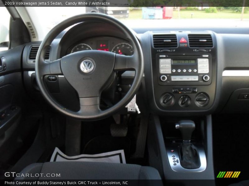 Candy White / Anthracite 2009 Volkswagen Jetta S Sedan
