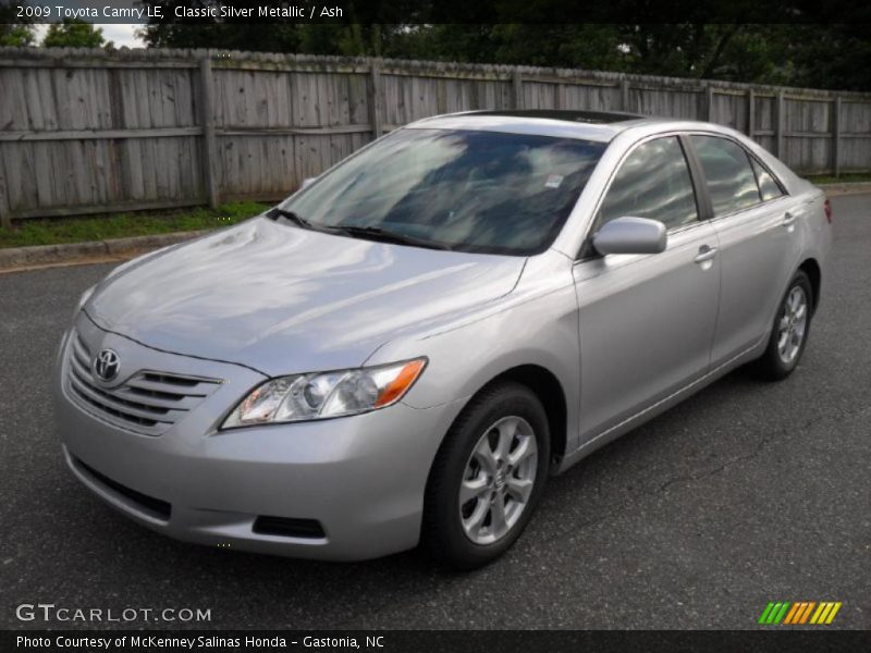 Classic Silver Metallic / Ash 2009 Toyota Camry LE