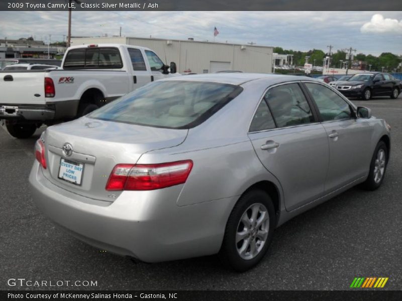 Classic Silver Metallic / Ash 2009 Toyota Camry LE