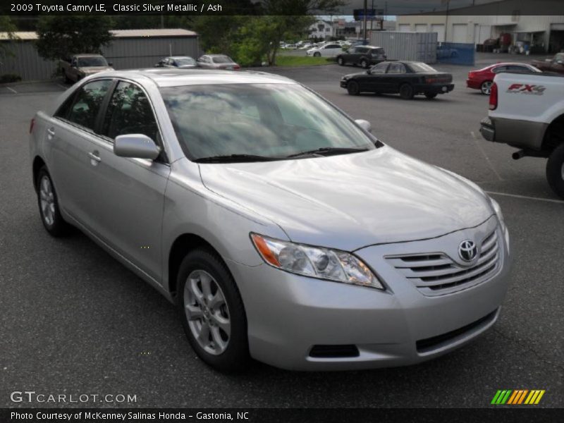 Classic Silver Metallic / Ash 2009 Toyota Camry LE