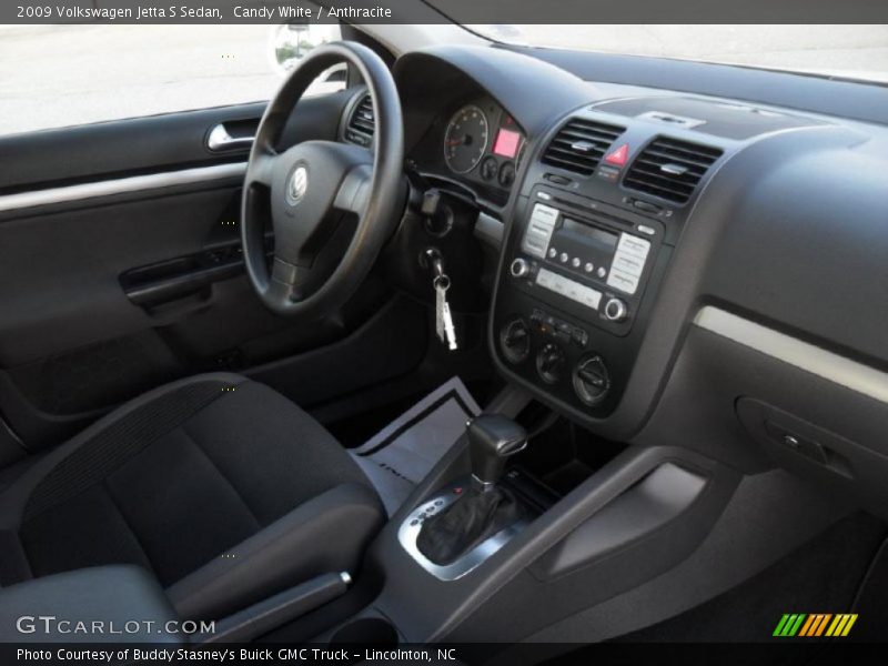 Candy White / Anthracite 2009 Volkswagen Jetta S Sedan