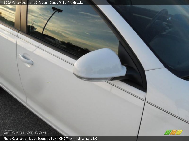 Candy White / Anthracite 2009 Volkswagen Jetta S Sedan