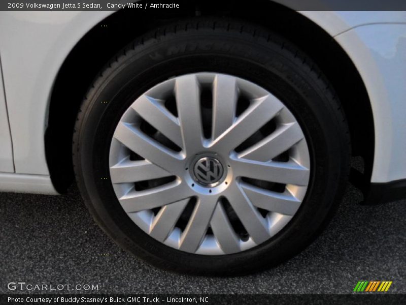 Candy White / Anthracite 2009 Volkswagen Jetta S Sedan