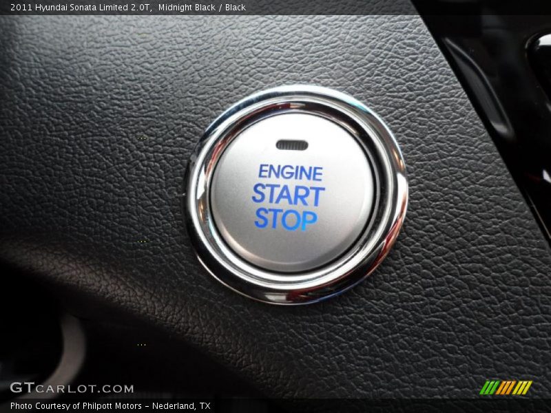 Midnight Black / Black 2011 Hyundai Sonata Limited 2.0T