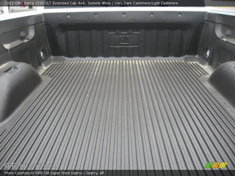Summit White / Very Dark Cashmere/Light Cashmere 2011 GMC Sierra 1500 SLT Extended Cab 4x4
