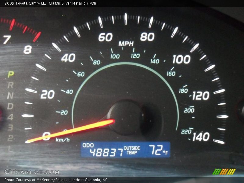 Classic Silver Metallic / Ash 2009 Toyota Camry LE