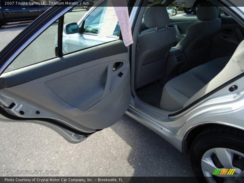Titanium Metallic / Ash 2007 Toyota Camry LE