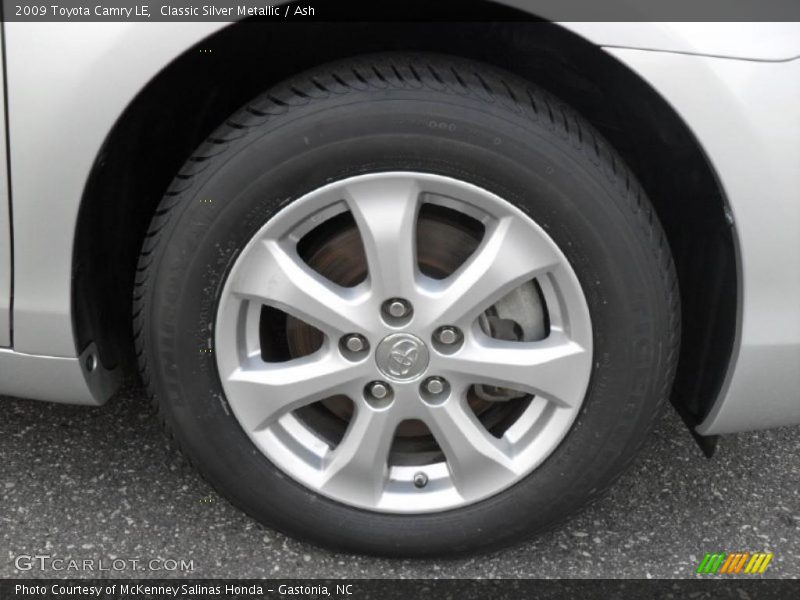 Classic Silver Metallic / Ash 2009 Toyota Camry LE