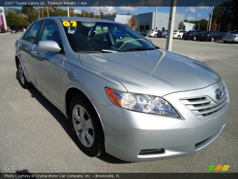 Titanium Metallic / Ash 2007 Toyota Camry LE