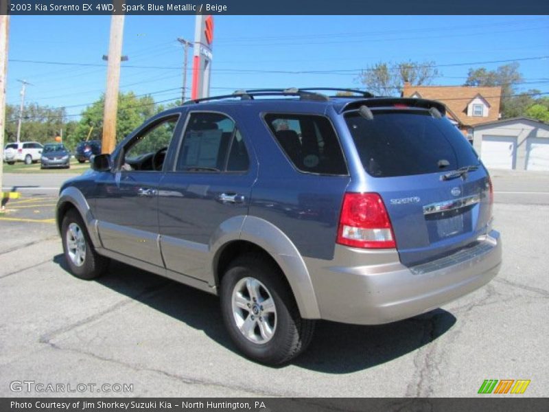 Spark Blue Metallic / Beige 2003 Kia Sorento EX 4WD