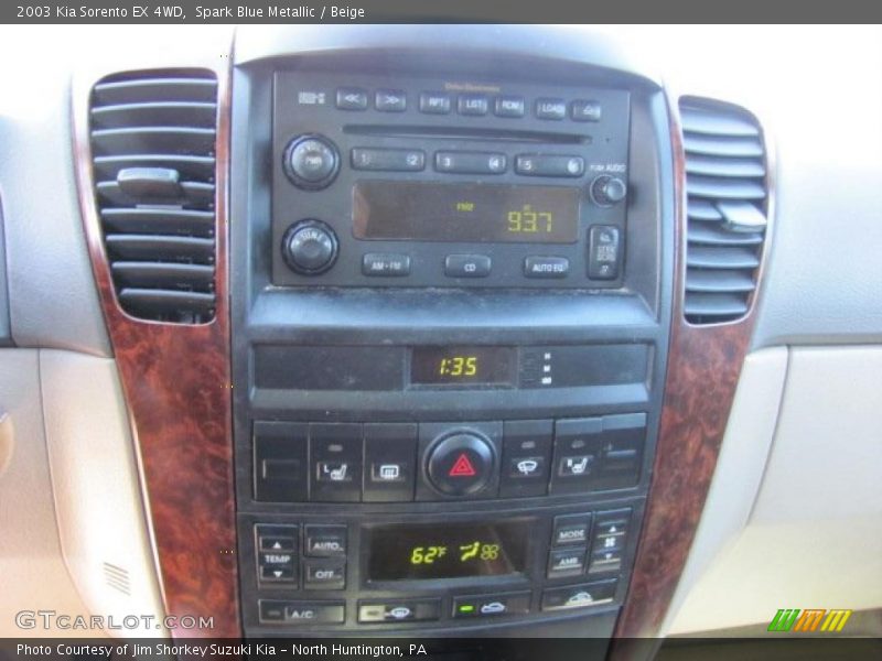 Spark Blue Metallic / Beige 2003 Kia Sorento EX 4WD