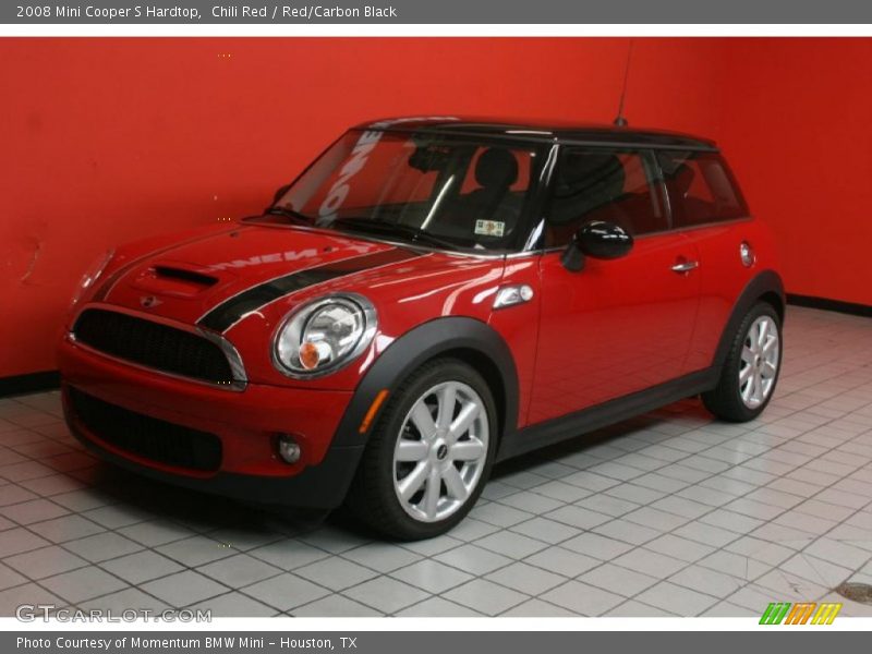 Chili Red / Red/Carbon Black 2008 Mini Cooper S Hardtop