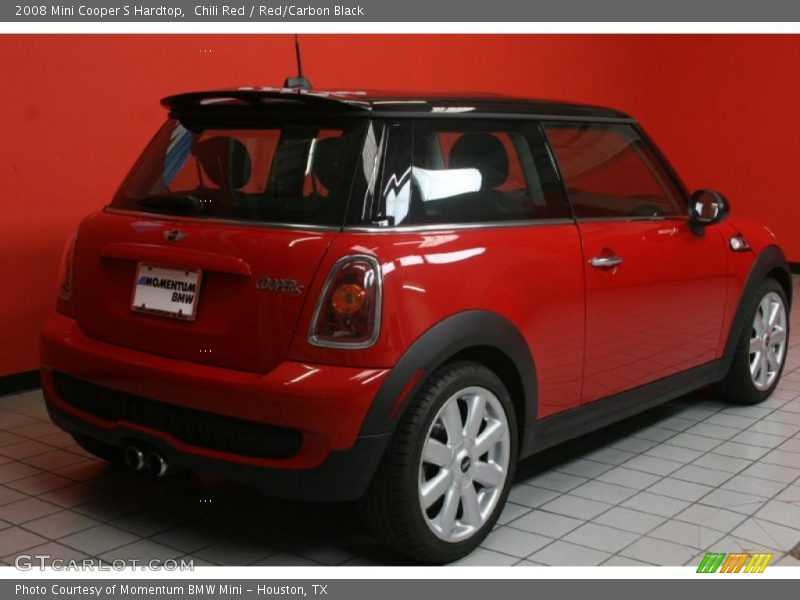 Chili Red / Red/Carbon Black 2008 Mini Cooper S Hardtop