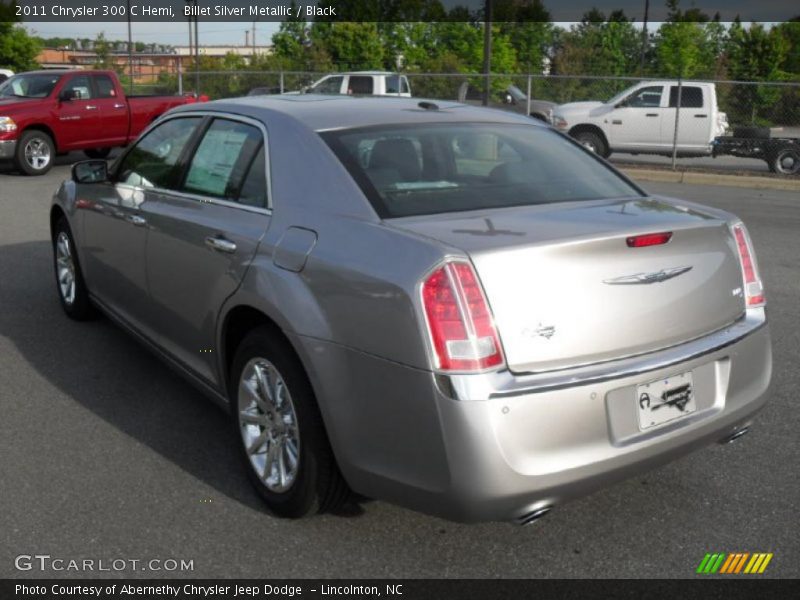 Billet Silver Metallic / Black 2011 Chrysler 300 C Hemi
