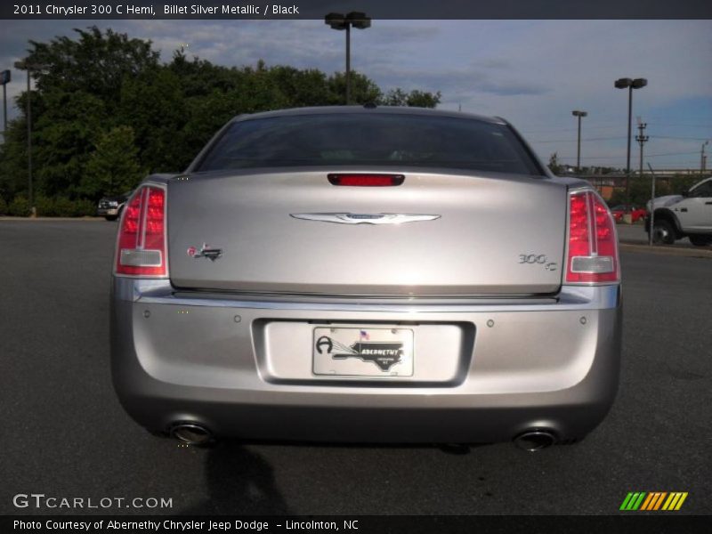 Billet Silver Metallic / Black 2011 Chrysler 300 C Hemi