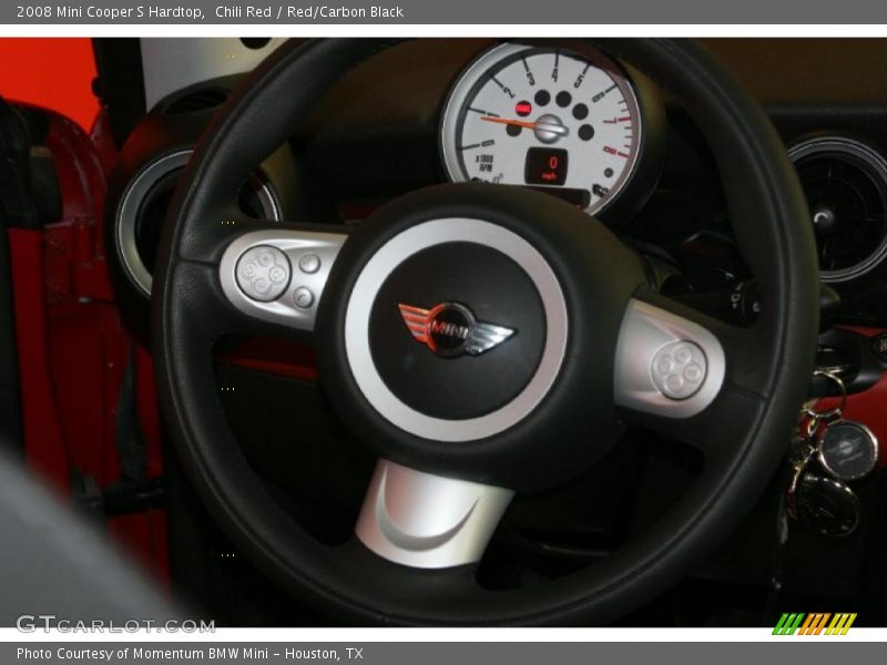 Chili Red / Red/Carbon Black 2008 Mini Cooper S Hardtop