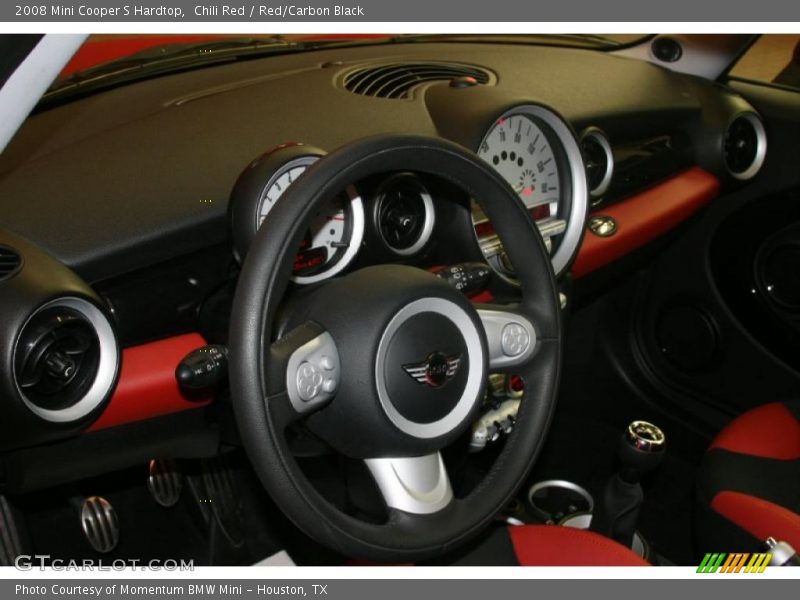 Chili Red / Red/Carbon Black 2008 Mini Cooper S Hardtop