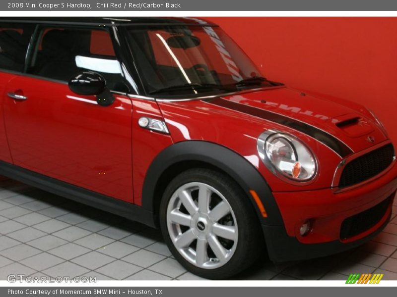 Chili Red / Red/Carbon Black 2008 Mini Cooper S Hardtop