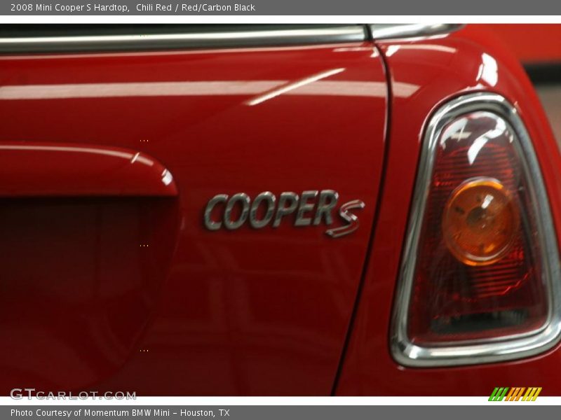 Chili Red / Red/Carbon Black 2008 Mini Cooper S Hardtop